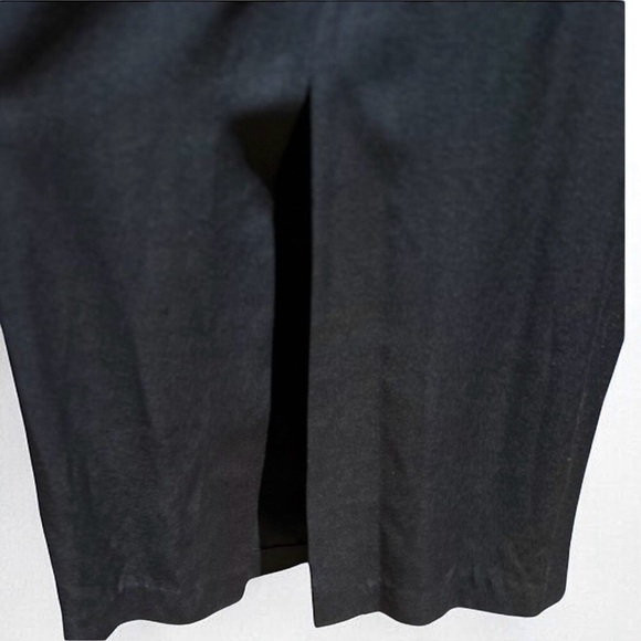 NEW (w/tag) VINTAGE Black Julian Taylor Big Shoulder Midi Dress 14 - Picture 8 of 12